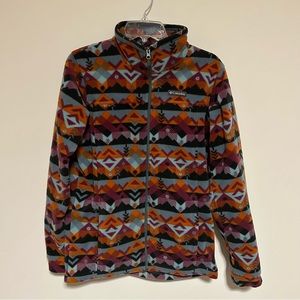 Columbia Kids XL Zip Up Fleece Jacket